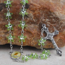 Plastic beads rosary
